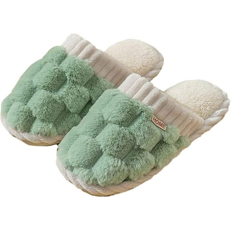 

CoCopeaunt Fluffy Womens Slippers Home Indoor Slippers Plush Slippers House Shoes for Women