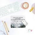 thumbnail image 2 of Inspirational Christian Mouse Pad,God is Still Writing Your Story,Christian Gifts for Women,Non-Slip Rubber Base Mousepads for Home Office Dorm Desk Decor,9x8 inches, 2 of 4