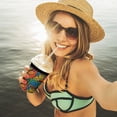 thumbnail image 6 of Set of 3 Packs Reusable Hot And Iced Coffee Cup Sleeve Neoprene Tumbler Sleeve Mola De Panama Mounted(16,24,32oz), 6 of 8