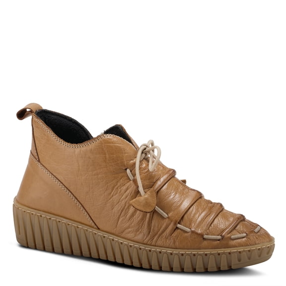 Spring Step Nespea Booties for Women - Waterproof Leather Women's Shoes with Zipper Closure - Western Ankle Boots for Women with Low Heel