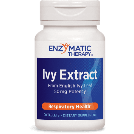 Enzymatic Therapy Ivy Extract Respiratory 90 Tablets