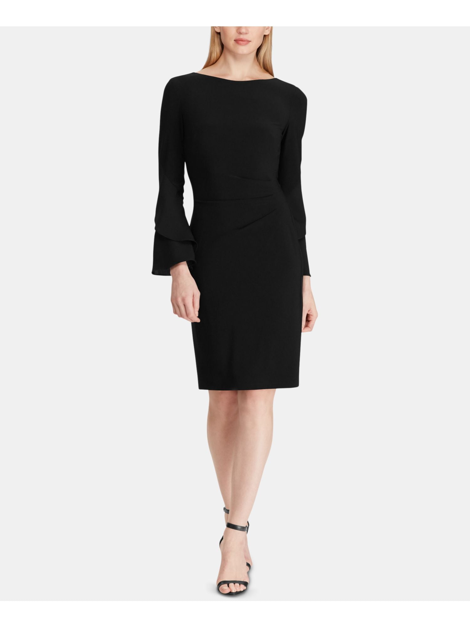 RALPH LAUREN Womens Black Long Sleeve 