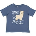 thumbnail image 3 of Inktastic Nonna's You Say Alpaca My Bags Boys or Girls Baby T-Shirt, 3 of 5
