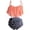 D101/Pink, variant on Afdoent Women's Bikini Sets Womens Peplum Swimsuit High Waisted Striped Split Conservative Swimsuit Vintage Swimwear