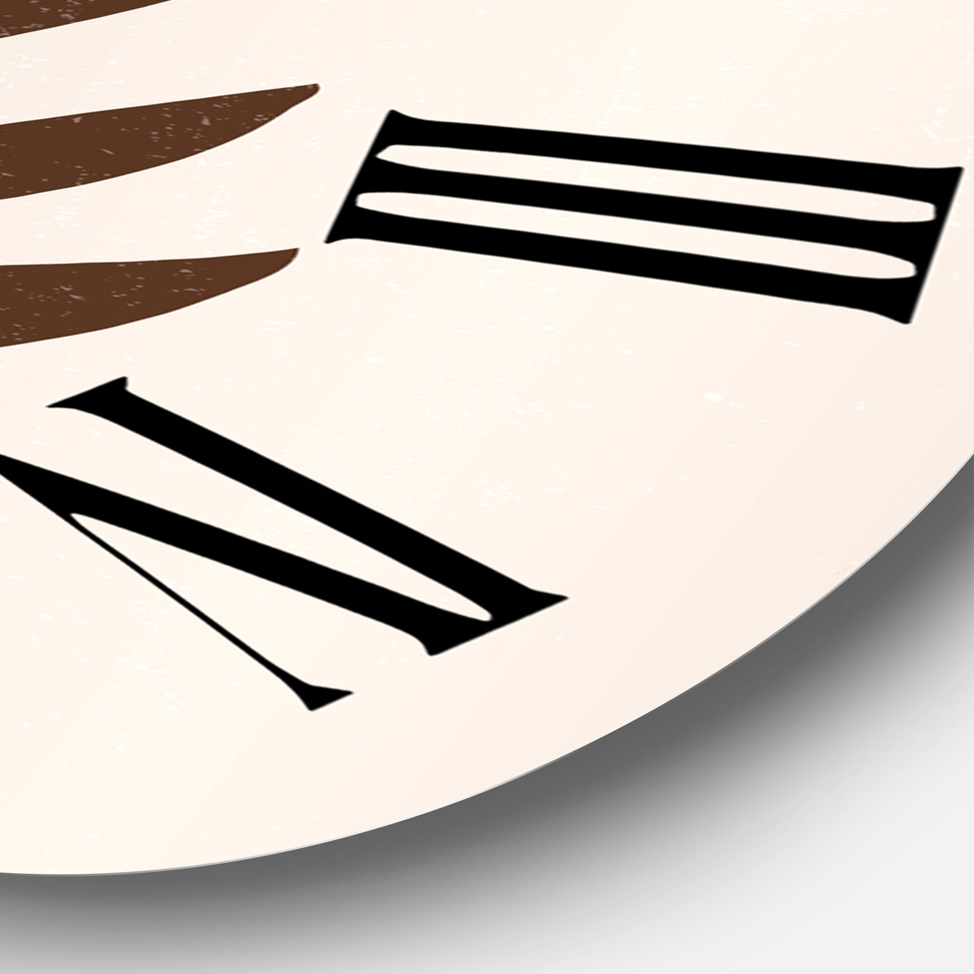 Designart 1 in Quartz Modern/Contemporary Wall Clock