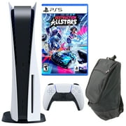 Sony PlayStation 5 Console with Destruction AllStars Collection Game and Carry Bag (PS5 Disc Version)