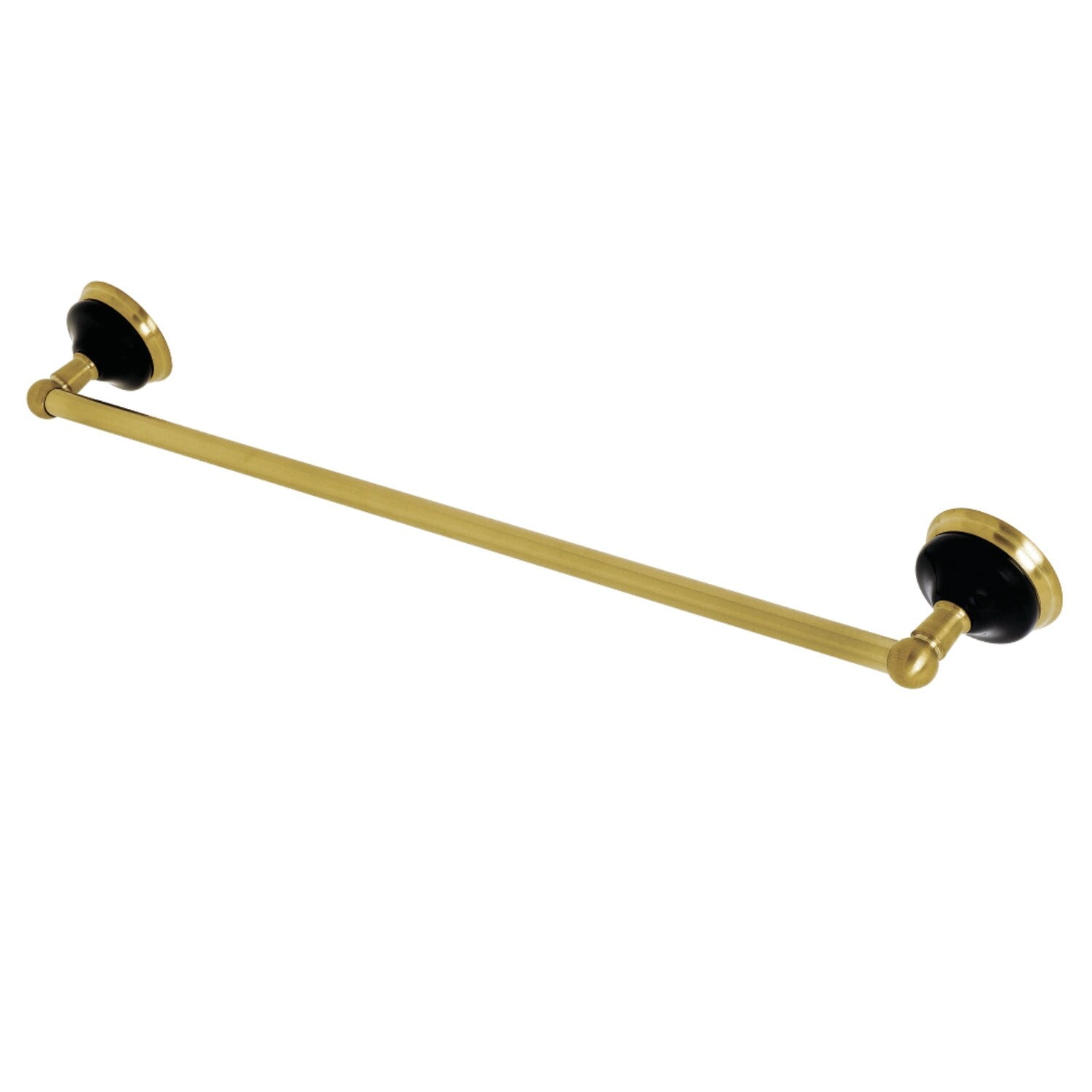 Kingston Brass BA9111PB 24 in. Water Onyx Towel Bar, Polished Brass