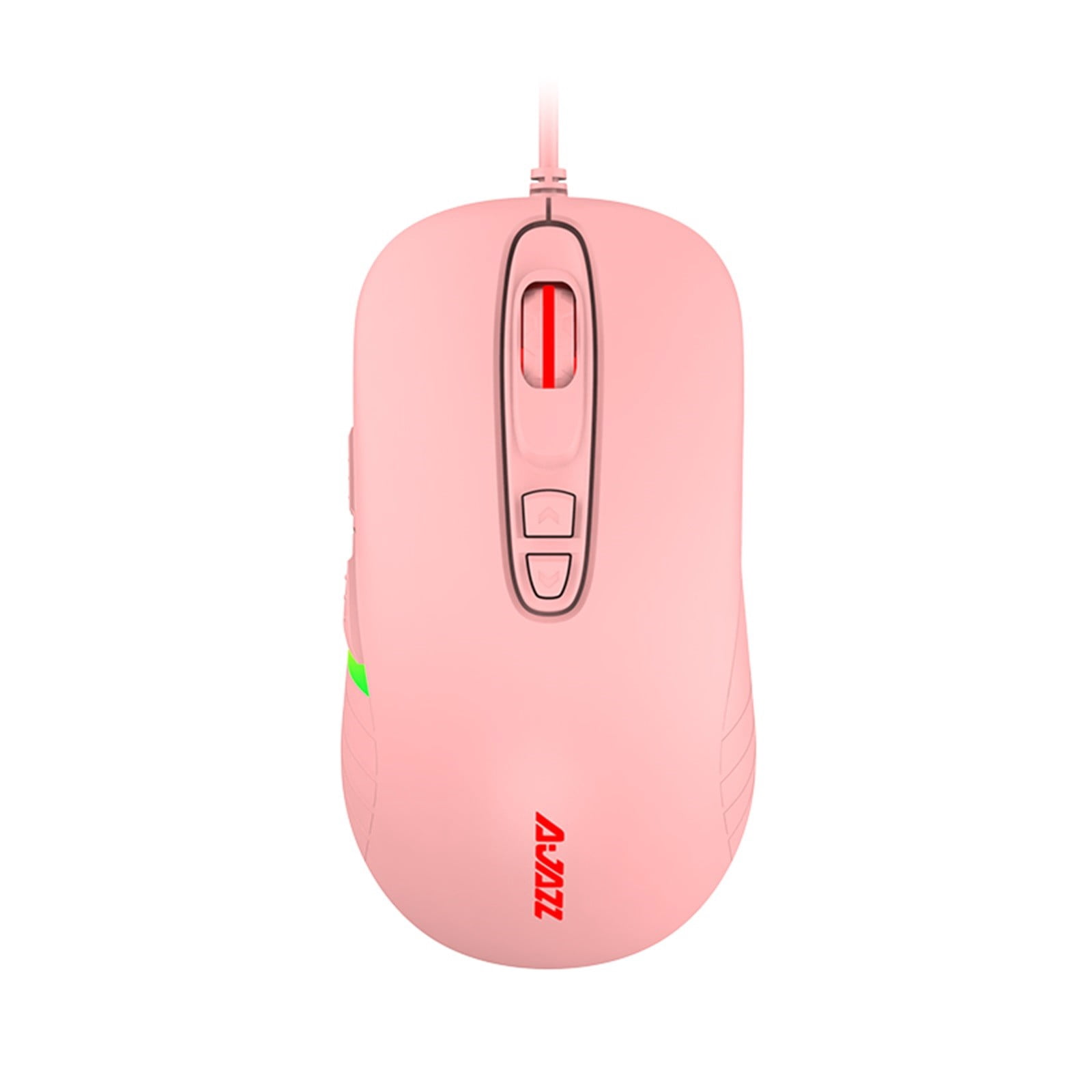 YZEGDCH Electronics AJ125 7-button sensor 10000 DPI wired gaming mouse for desktop PC notebook,Pink