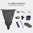 thumbnail image 2 of Waterproof 7L Bicycle Saddle Bag Large Capacity Bicycle Seat Bag, 2 of 8