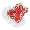 thumbnail image 3 of Vestido Para Mascotas, Estampado Floral, Ajustable, Lindo Vestido De Princesa Para Mascotas De Verano Para Mascotas Para Fiestas De Navidad Para Gatos ANGGREK SG, 3 of 8