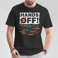 thumbnail image 2 of Hands Off Social Security T-Shirt – Protest Resist Save Democracy, Political Activism Shirt, Support for Social Security Protection, Empowering Statement Tee, 2 of 3