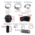 thumbnail image 2 of Blow Off Valve For Turbo Turbo Inlet Pipe 50mm Blow Off Valve Kit Suitable For N54 E88 E90 ,Safety and Easy to Use, 2 of 5