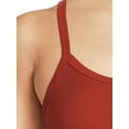 thumbnail image 2 of No Boundaries Ribbed Cami Top, 5-Pack, Women's XXS-XXL, 2 of 5