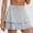 Light Gray, variant on Women's Athletic Skort High Waisted Tennis Skirt with Built-in Shorts Double Layer Pleats Workout Summer Casual Sports Wear