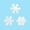 B, variant on EUDIDV Christmas Decorations Decorative products 3 Pcs Winter Snowflake Modeling Snowboard Ornaments Home Decorations Party Tabletop Ornaments