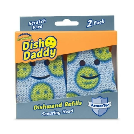 Scrub Daddy Dish Daddy Scour Heads - 2ct