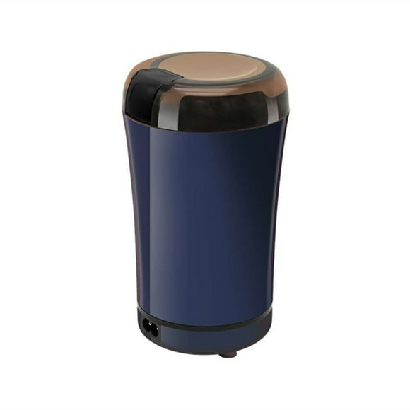 (Blue)150W Electric Coffee Grinder, with Stainless Steel Blades and Cleaning Brush, Grinder for Flax Seeds, Nuts, Pepper, Spices, Coffee Seeds and Others