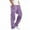 A-Purple, variant on Up to 65% Off, Mens Sports And Leisure Running Fast Drying Loose And Breathable Solid Color Drawstring Outdoor Fitness Pants Sport Cargo Pants Fashionable