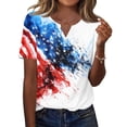 thumbnail image 2 of 250Th Anniversary USA Shirt for Celebrate 250th Anniversary of America Patriotic Veteran Tee America 250 Merchandise Short-Sleeved Top for Woman, 2 of 5