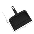 thumbnail image 2 of WRITWAA Dust Broom And Pan Set Dustpan Black Plastic For Cleaning 1Pcs, 2 of 6