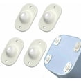 thumbnail image 1 of Mini Roulettes pour Meubles, Roue Silencieuse Assurant des Fonctionnements Silencieux dans Toute Pièce, Installation Facile avec Design Auto-Adhésif, Performance Robuste pour Déplacer de Grands Objets (Lot de 20), 1 of 5