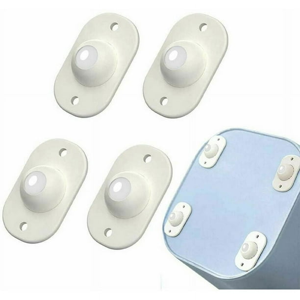 20 ruedas giratorias autoadhesivas, ruedas para muebles, caja de almacenamiento, ruedas de bola de transferencia de polea, mini ruedas de plástico para muebles, varias cajas de almacenamiento