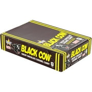 Angle View: Black Cow Chewy Chocolate Caramel Candy, 1.5 oz, 24 count