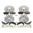 thumbnail image 3 of PowerStop Front and Rear Z23 Evolution Sport Brake Pad Rotor Drum and Shoe Kit Fits: CHRYSLER Select Models K15208DK, 3 of 10