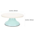 thumbnail image 2 of unbranded White Plastic Manual Cake Turntable Revolving Cake Decorating Stand for Smooth Rotation, 2 of 8