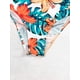 thumbnail image 4 of Traje de baño envolvente floral tropical de cintura alta con kimono de playa Cubrir traje de baño de 3 piezas Conjunto de traje de baño de bikini acolchado (S brillar Electrónica, 4 of 5