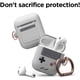 thumbnail image 3 of Estuche NQ para Apple AirPods 1 y 2 gris con diseño de consola de juegos, 3 of 5