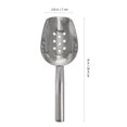 Tersarium Ice Scoop with Holes Stainless Steel Ice Scooper Coffee Bean