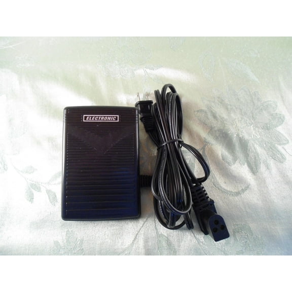 FOOT CONTROL PEDAL for many Singer Sewing Machines with 3 round pins in Triangular Shape #979314-031