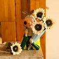 thumbnail image 4 of 7 Pcs Multi-color Sunflowers Artificial Fake Flowers, Silk Faux Plants with Stem for Outdoors Planters, Home Living Room Office Garden Wedding Party Birthday Vintage Fall Sunflower Decorations, 4 of 7