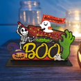 thumbnail image 4 of simhoa Halloween Wood Sign Door Decoration Plaque sign styleF, 4 of 8
