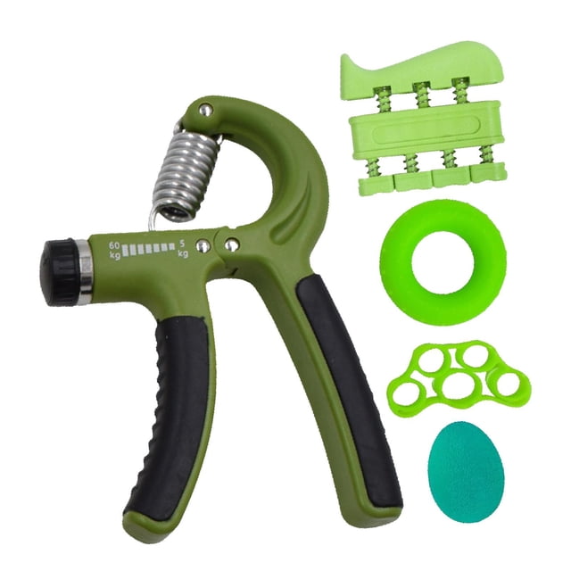 S SERENABLE Renforceur de Prise Main Exerciseur pour Doigts pour Escalade sur Roche Hommes Femmes Baseball Vert