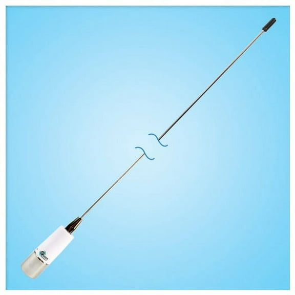 Shakespeare Quick Connect 3ft VHF Antenna Chrome Ferrule