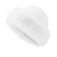 thumbnail image 2 of BXJX Women's Winter Hat- Beanie Fleece Lined Earmuffs Scarf Integrated Cold Weather Cap for Ladies White Size Free Size, 2 of 4