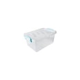 thumbnail image 3 of Contenedor de Plástico Transparente con Tapa y Asa con Cierre Clip, Recipiente Organizador Versátil Multiusos Transparente para Fácil Identificación, Capacidad 400 ml, 3 of 8