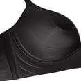 thumbnail image 4 of Blmnix Minimizer Bras Bralettes for Women Push Up Bra Balconette No Underwire Bra Black Sports Bra,S, 4 of 6