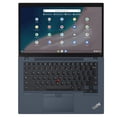 thumbnail image 2 of Lenovo ThinkPad C14 Ordinateur Portable, Écran 14 Pouces FHD IPS, 12e Gén Core i7-1265U vPro, 16 Go RAM, 1 To PCIe SSD, WiFi 6E, Lecteur FP, Clavier Rétroéclairé, Type-C/DP, Version US Clavier, Ensemble Essentiel 3-en-1, Chrome OS, 2 of 7