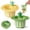 Mix#2pcs, variant on Cactus Sink Strainer Basket, Cactus Kitchen Sink Drain Strainer with Gasket Ring