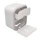 thumbnail image 3 of Caja de almacenamiento para baño, soporte para toallas de papel de pared resistente al agua y sin perforaciones, 3 of 8
