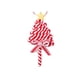 thumbnail image 2 of Kearding Adorno de mesa, dulce regalo, mano de obra, colgante de pared, suministros para festivales del día de Navidad, artesanía de arcilla, Árbol rojo/blanco, 2 of 6