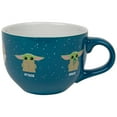 thumbnail image 2 of Star Wars: The Mandalorian Grogu "Protect Attack Snack" Ceramic Soup Mug, 2 of 3