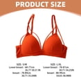 thumbnail image 4 of ZHENHONG Women's Cut Out Contrast Mesh Wireless Bra Sleeveless Triangle Bralette Bra for Daily Wear Wireless Bras for Women, 4 of 7