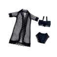 thumbnail image 4 of Pijamas para muñecas de 11,5 pulgadas, accesorios para muñecas, ropa interior de verano, trajes de baño. Negro, 4 of 8