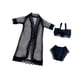 thumbnail image 4 of Pijama para muñeca de 11,5 pulgadas, ropa de baño, ropa interior, hecha a mano. Negro, 4 of 8