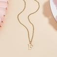 thumbnail image 3 of Gold Golden Initial Necklace for Women Dainty 304 Stainless Steel Letter A-Z 18"with 2"extender Cute Trendy Initial Necklace Personalized Monogram Name Necklace for Women Trendy DIY, 3 of 4
