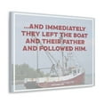 thumbnail image 2 of Scripture Walls And Followed Him Matthew 4:22 Bible Verse Canvas Christian Wall Art Ready to Hang Unframed, 2 of 18